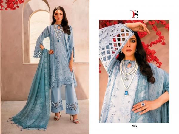 Deepsy Grandur Luxury Cotton  Designer Pakistani Suit Collection